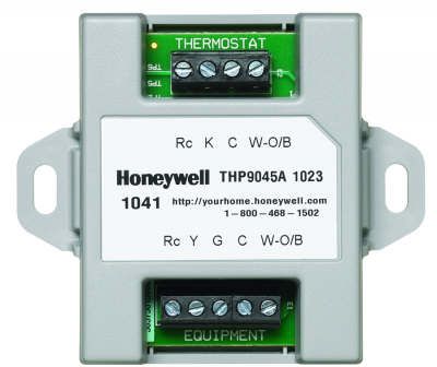 Honeywell THP9045A1023 THX9000, WireSaver, Color Gray, For use with Honeywell Wi-Fi Thermostats