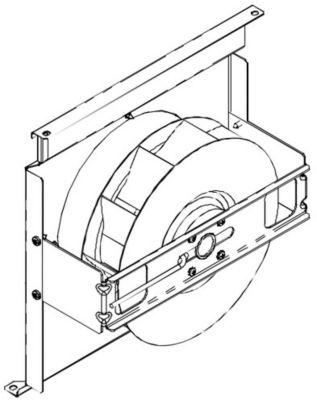 Healthy Climate 104254-01, AprilAire 5453, Dehumidifier Fan Assembly for HCWHD3-070