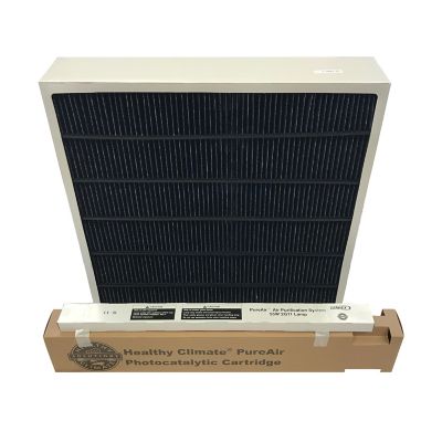 Healthy Climate 612988-02, PureAir Air Purifier Maintenance Kit for PCO3-16-16, 16 x 26 x 5 Inch MERV 16 Filter, UVA Lamp & Cartridge 