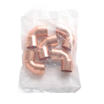 Copper Elbow, 90 Deg, 7/8" C x C, 5/Pkg