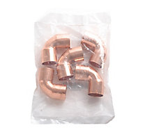 Copper Elbow, 90 Deg, 7/8" C x C, 5/Pkg