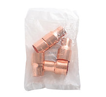 Copper Reducer Coupling, 1-1/8 x 7/8, C x C, 5/pkg