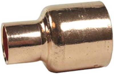 Copper Reducer Coupling, 5/8 x 1/2, C x C, 5/pkg