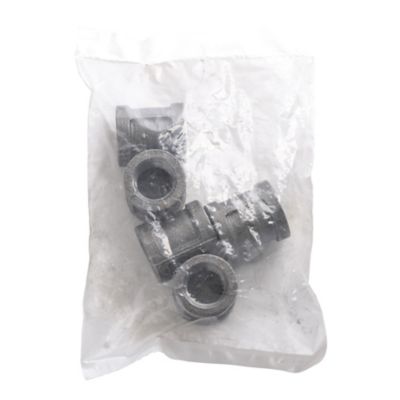 Black Iron Coupling, 1/2 IN, 5/Pkg