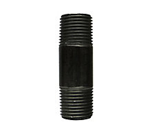 Black Iron Pipe Nipple, 1/2 x 2-1/2", 5/pkg