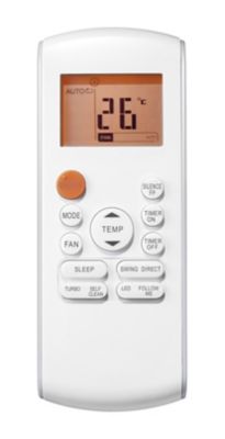 Lennox 17317000A07081, Mini-Split Wireless Remote Control