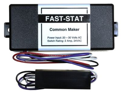 Fast-Stat Common Maker, Thermostat, Adds a Common Wire