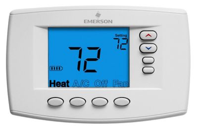 White Rodgers 1F95EZ-0671 Blue, Programmable Thermostat, 7 Day, Multi-Stage