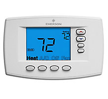 White Rodgers 1F95EZ-0671, Digital Programmable Thermostat, Universal, 2 Heat/2 Cool