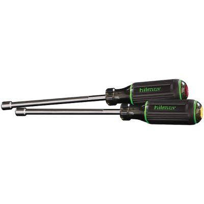 Hilmor 1839074  6" Shaft Magnetic Nut Drivers Set, 2-Piece