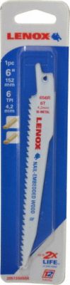 Lenox 20572656R Nail Embedded Wood Reciprocating Saw Blades 5