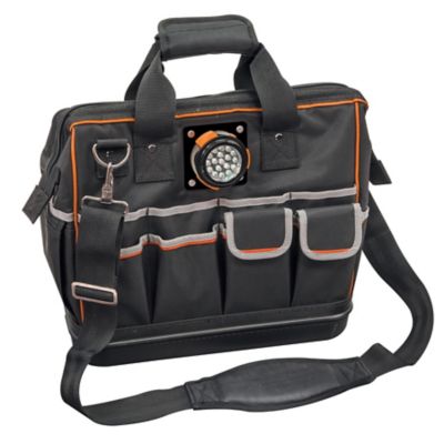 Klein 55431 Tradesman Pro Organizer Lighted Tool Bag