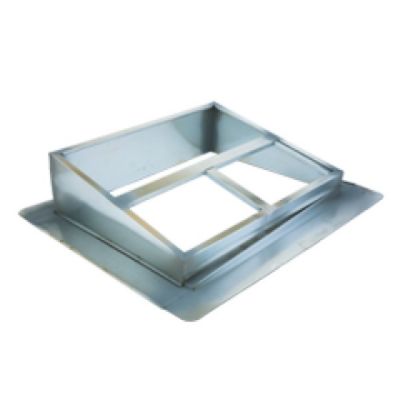 Uni Products MSMP6DSA, Adjustable Pitch Roof Curb, Full Perimeter, 47 x 46-1/2 Inch x 4 Inch Minimum Height