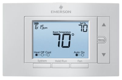 White Rodgers 1F85U-22PR, Digital Programmable Thermostat, Universal, 2 Heat/2 Cool