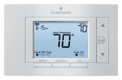 White Rodgers 1F85U-42NP, Non-Programmable Digital Thermostat, Single 1H/1C Multi-Stage 2H/2C Heat Pump 4H/2C