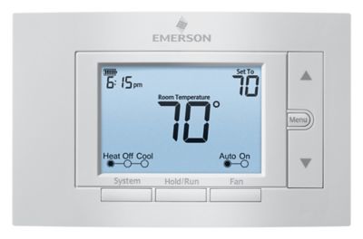 White Rodgers 1F85U-42NP, Non-Programmable Digital Thermostat, Single 1H/1C Multi-Stage 2H/2C Heat Pump 4H/2C