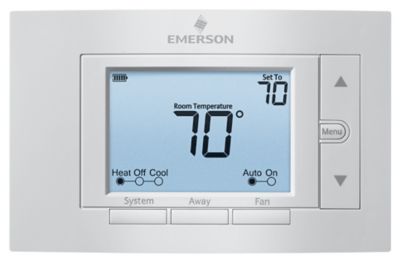 White Rodgers 1F85U-22NP, Non-Programmable Digital Thermostat, Single 1H/1C Multi-Stage 2H/2C Heat Pump 2H/1C