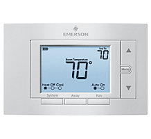 White Rodgers 1F85U-22NP, Non-Programmable Digital Thermostat, Single 1H/1C Multi-Stage 2H/2C Heat Pump 2H/1C