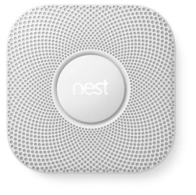 Nest Protect S3000BWEF, Carbon Monoxide and Smoke Detector, Battery, White, Canada
