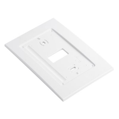 White-Rodgers F61-2663, Thermostat Wallplate, White, For Sensi Wi-Fi and 80 series