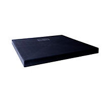 Diversitech EP5658-3, 56 x 58 x 3", EcoPad™ Black Plastic Equipment Pad
