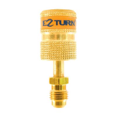 Uniweld EZAB EZ-Turn Anti-Blowback Adaptor, 1/4 MF x 1/4 FF Straight