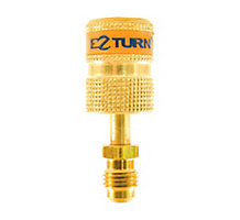 Uniweld EZAB EZ-Turn Anti-Blowback Adaptor, 1/4 MF x 1/4 FF Straight