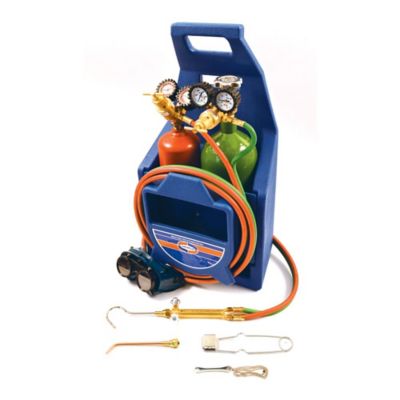 Uniweld KCHPT Cap'n Hook Welding and Brazing Outfit with 511 Stand and Tanks