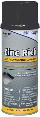 Nu-Calgon 4087-03, Cold Galvanizing Spray, Gray/Black, 13 Ounce Aerosol