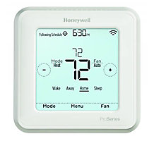 Honeywell TH6220WF2006/U, Touchscreen Programmable Thermostat, WiFi, Heat Pump 2 Heat/1 Cool, Conventional Systems 2 Heat/2 Cool