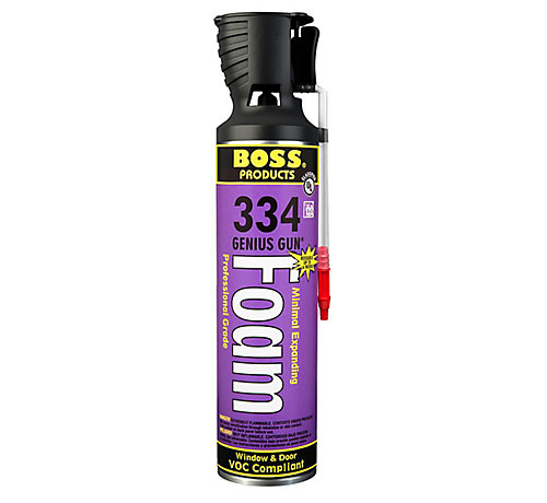 BOSS Products 334 M0051 Minimal Expanding Foam Gun New Precise Application 
