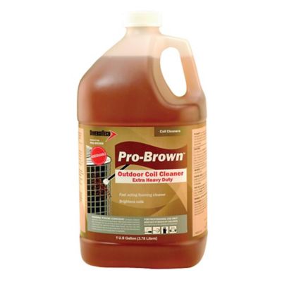 DiversiTech Pro-Brown, Super Heavy-Duty Oudoor Coil Cleaner, 1 Gallon Jug