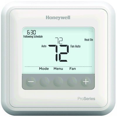 Honeywell TH4110U2005/U, Digital Programmable Thermostat, Heat Pump 1 Heat/1 Cool, Conventional Systems 1 Heat/1 Cool