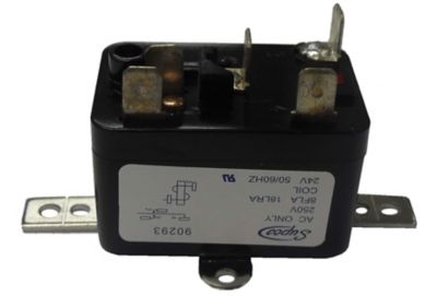 Supco 90293 General Purpose Fan Relay, 1 Amp, 24 VAC, SPDT