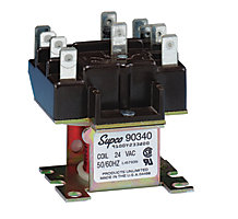 Supco 90340 Switching Fan Relay, 24 VAC, DPDT