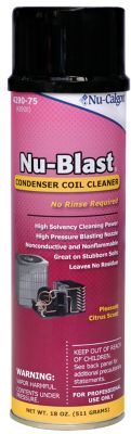 Nu-Calgon 4290-75 Nu-Blast Aerosol Coil Cleaner, 18 oz.