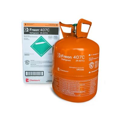 Chemours D11710681, R-407C Refrigerant, 25lb. Cylinder