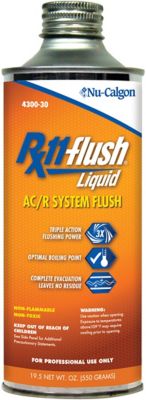 Rx11-Flush Liquid 4300-30, A/C & Refrigeration Flush, 19.5 Ounce Can