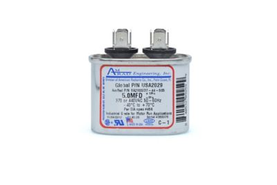 AmRad USA2029, Run Capacitor, 5 MFD, 440V, Oval