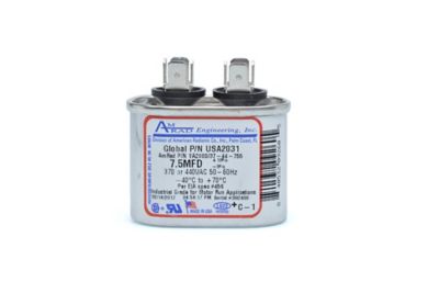 AmRad USA2031, Run Capacitor, 7.5 MFD, 440V, Oval