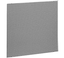Hart & Cooley PD, 24 x 24 In Steel Perforated Grille Panel, Face Only Return for Plenum Ceilings; No Back, Bright White