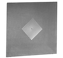Hart & Cooley RENPS, 20 x 20 In Perforated Supply Diffuser with Insulated Back, R4.2 Insulated; Perforated Steel Face; Molded Fiberglass Back Panel, Bright White