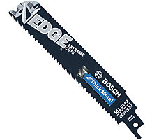 Bosch RESM6X2 6" 8/10 TPI Edge Reciprocating Saw Blades for Thick Metal, 5 pc.