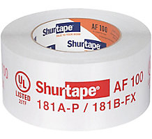 Shurtape 155206, AF 100 UL Listed & Printed Aluminum Foil Tape, 2-1/2" x 60 yd., Silver Printed