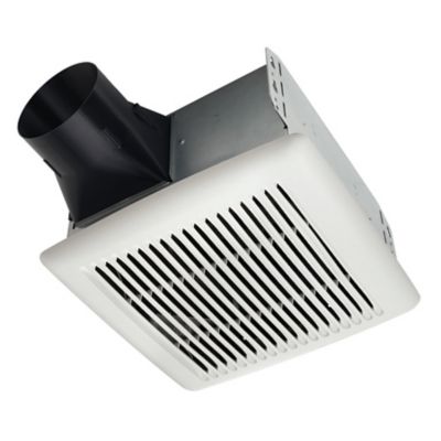 Broan-NuTone AE80B, Broan Flex Bathroom Exhaust Fan, 80 CFM, 4 Inch, 120 VAC