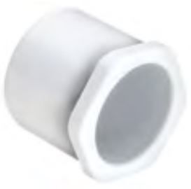 Plumb Supply 437-210 PVC Flush Style Reducer Bushing, SCH40, Spigot x Socket, 1-1/2" x 3/4"