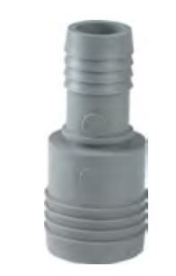 Plumb Supply PCP7550 Poly Reducing Coupling, 3/4" x 1/2" 