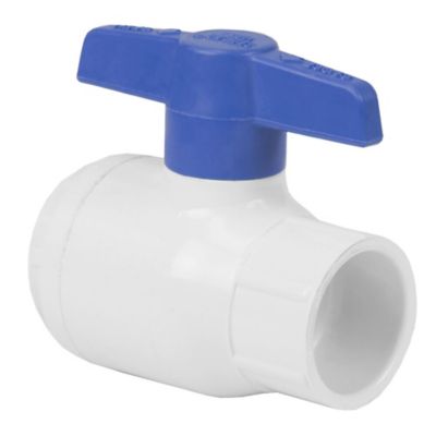 Spears 2622-007, PVC Utility Ball Valve, 3/4 IN, Soc x Soc