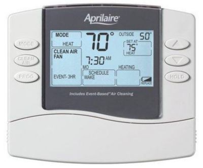 AprilAire 8476, Digital Programmable Thermostat, Universal, 4 Heat/2 Cool