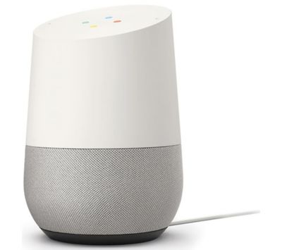 Google Home Voice Activated Speaker - Chalk